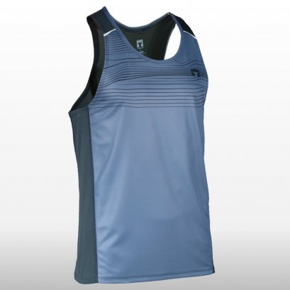 Men&#039;s TL Running Tank Top เสื้อวิ่งผู้ชาย สีเทาอมฟ้า